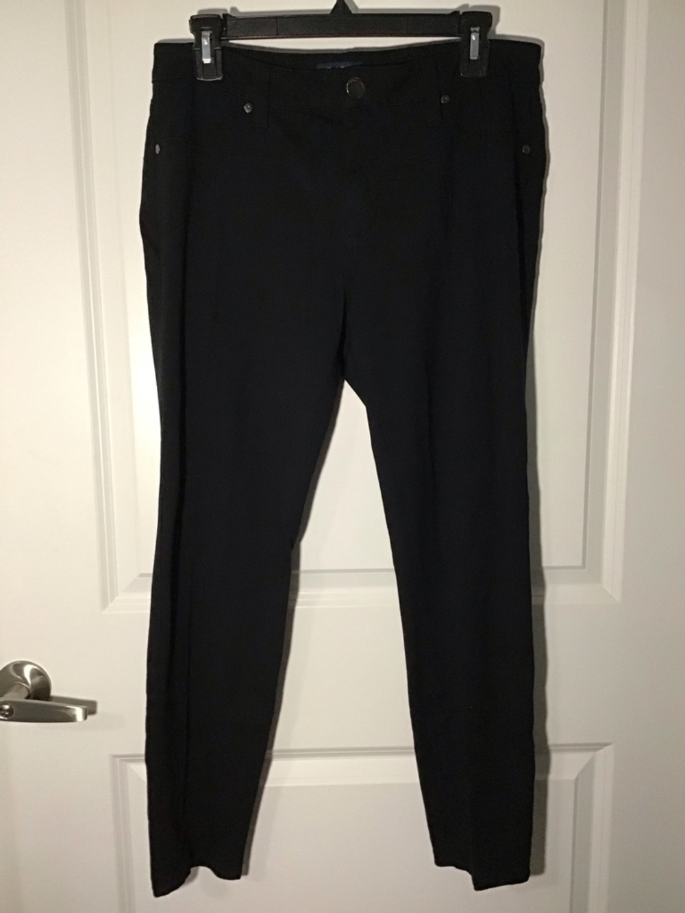 Women's Stretchy Black Pants Size 15  Junior